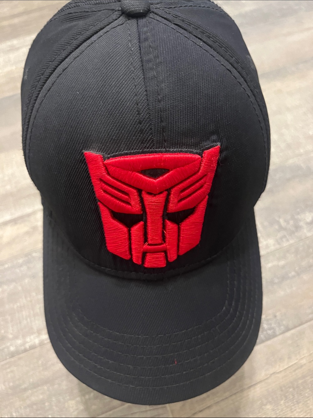 Hasbro Transformers Black Hat with Red Trim